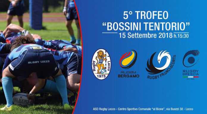Rugby. Sabato al Bione torna il Memorial Bossini-Tentorio