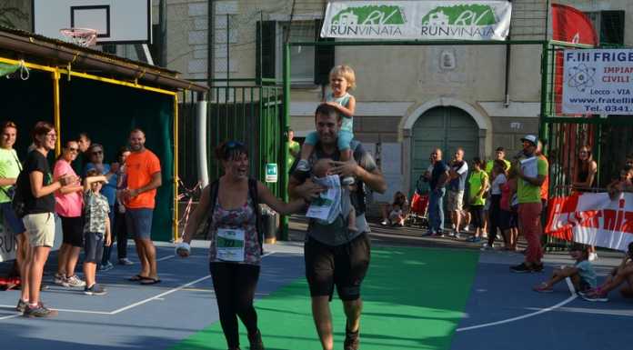 Facce da Runvinata… la gioia dei concorrenti al traguardo