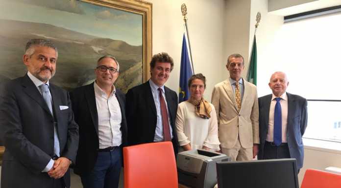 Nuovo direttivo Associazione Notarile Lecco incontra i vertici del Tribunale