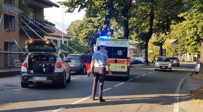 Dervio, scontro auto moto in via Matteotti, ferito un 56enne