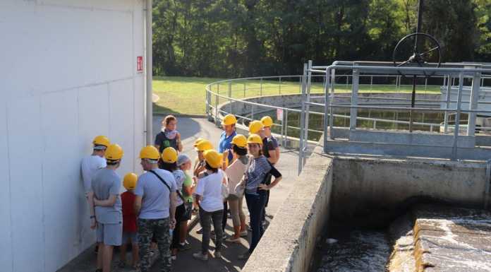Calolzio. Oltre 200 visitatori per l’Open-day del depuratore di Lario Reti Holding