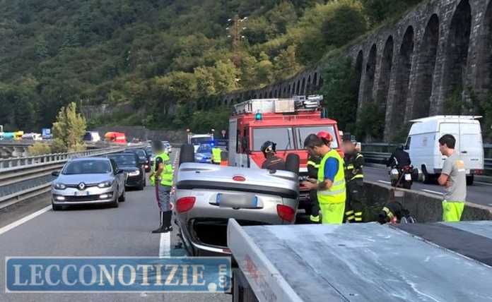 incidente ribaltamento ss36