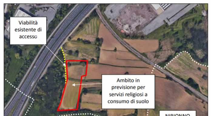 Progetto per una Moschea a Costa Masnaga, accanto alla Superstrada