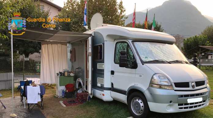 Ricercato per truffa in Germania, era in campeggio a Dongo