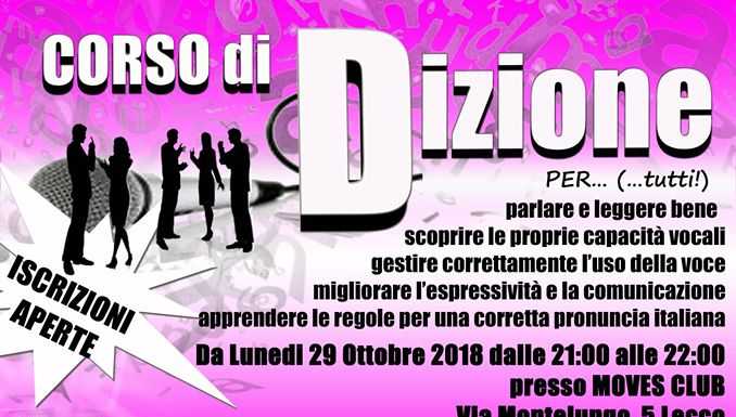 Corsi di dizione a Lecco con La Compagnia del Lago