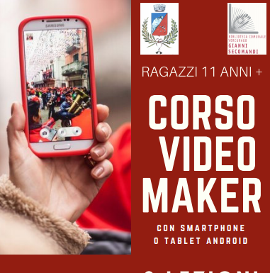 Biblioteca di Vercurago. Il corso per diventare videomaker rivolto ai ragazzi