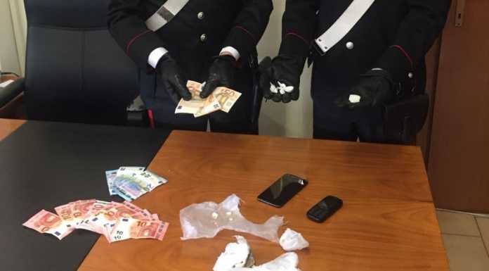 Calolzio: arrestato giovane pusher, ‘preso’ con la cocaina