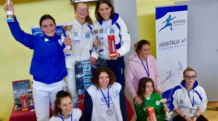 Tre podi per il Circolo della Scherma al Trofeo d’autunno di Monza