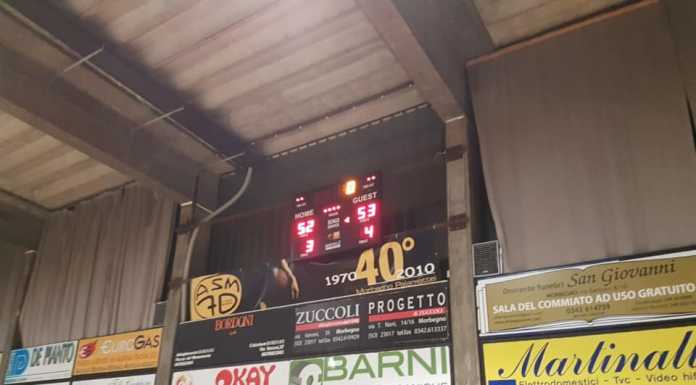 Basket C Silver. Calolzio vince col brivido. Due errori di Ronconi condannano Morbegno.