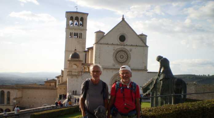 Due lecchesi sulla Via di Francesco, 200 chilometri tra Toscana e Umbria