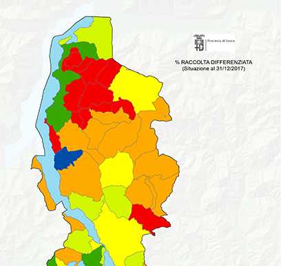 Raccolta differenziata: Montevecchia al 1° posto, ultimo Introzzo