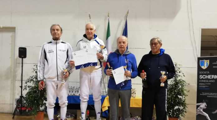 Scherma Master. Riccardo Carmina super, altra medaglia d’oro conquistata Riccardo Carmina