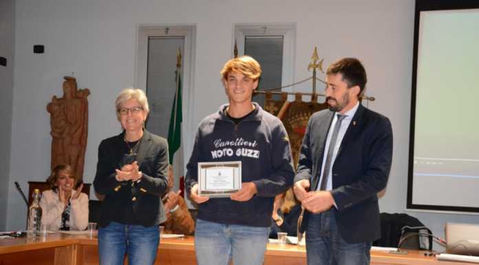 Una targa dal Comune per Andrea Panizza, campione mondiale