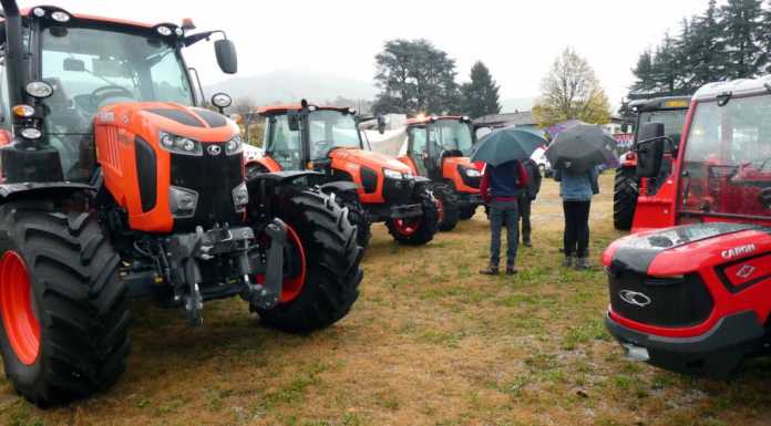Fierone ‘bagnato’ ad Oggiono, inaugurazione al coperto