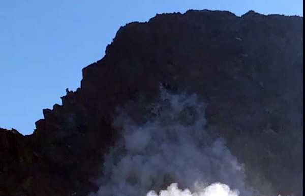 Impressionante frana in Val Masino, il video di un escursionista lecchese