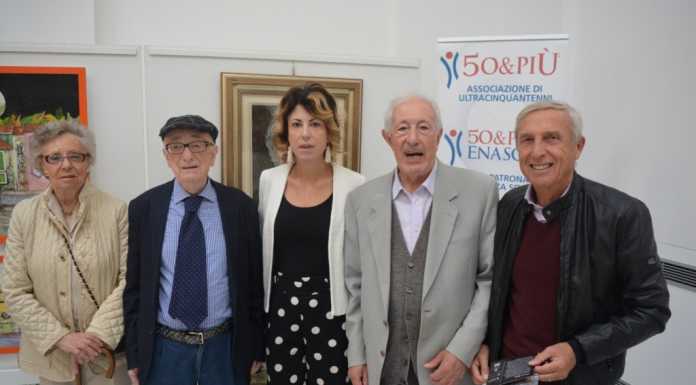 Inaugurata la mostra di Oreste Rota a Palazzo del Commercio