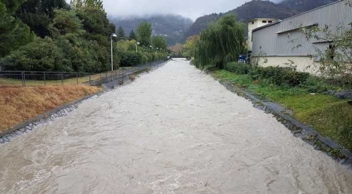 Torrente Varrone e diga di Pagnona, revocato l’allerta. Da giovedì nuova ondata di maltempo