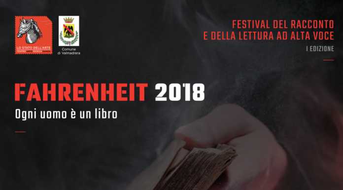 Fahrenheit 2018, al via il festival della lettura ad alta voce