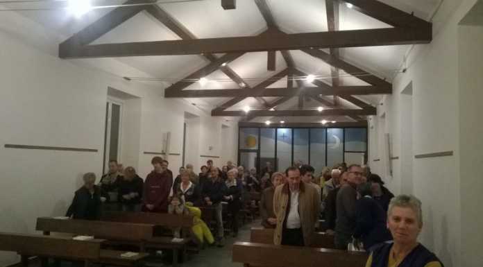 La Polisportiva Valmadrera a Messa per ricordare i propri defunti