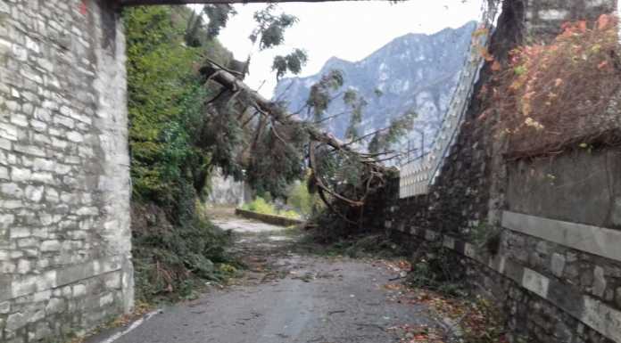 Valmadrera. Strada della Rocca chiusa almeno fino a venerdì