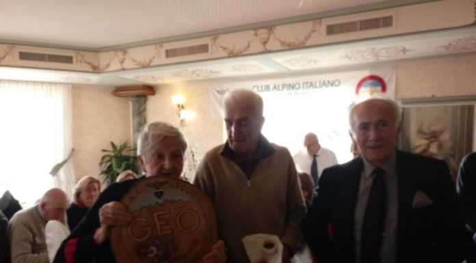 Cai Lecco. Pranzo sociale per il Geo, premiati Gavazzi e Castelli