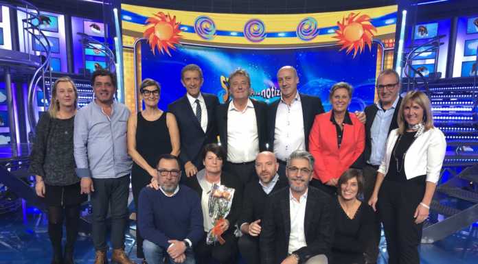 Colico. I coscritti del ’63 tra il pubblico di Striscia la Notizia