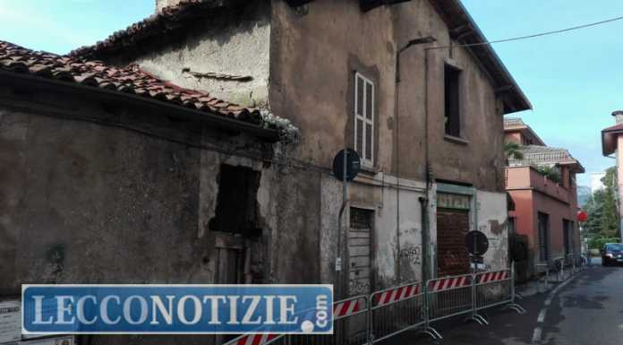 Edificio pericolante a Corte, segnato il destino della vecchio negozio Totem