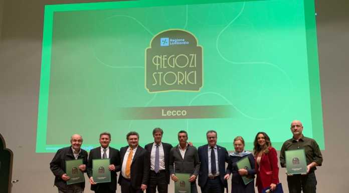 Sei negozi storici lecchesi premiati in Regione. “Tradizione e valore”