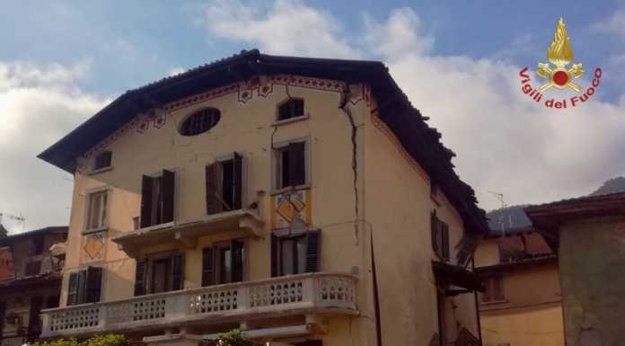 Violenta esplosione a San Giovanni Bianco, grave una anziana