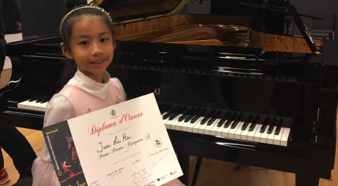 Lecco. La giovanissima pianista Jun Li He vince al “Pozzolino” di Seregno