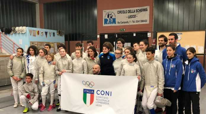 Scherma. Concluso il clinic con Martina Criscio