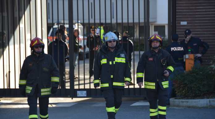 Scoppio alla Fiocchi Munizioni, mattinata di esercitazione tra sirene e mezzi di soccorso