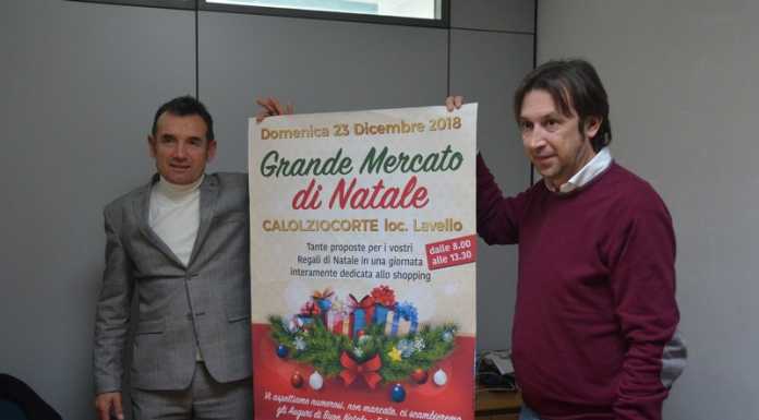 Il mercato di Calolzio anticipa per Natale, bancarelle il 23 dicembre