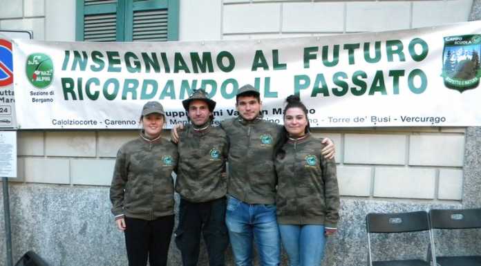 A Vercurago l’edizione 2019 del campo scuola degli Alpini, aperte le iscrizioni