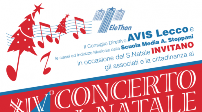 Avis Lecco, giovedì sera al Cenacolo il Concerto di Natale
