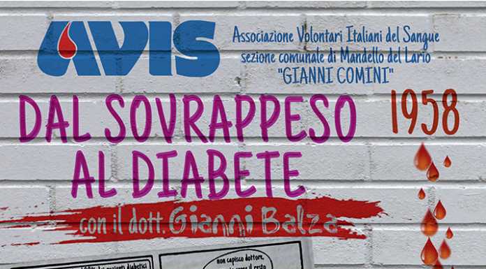 Avis Mandello. “Dal sovrappeso al diabete”, ne parla il dott. Gianni Balza