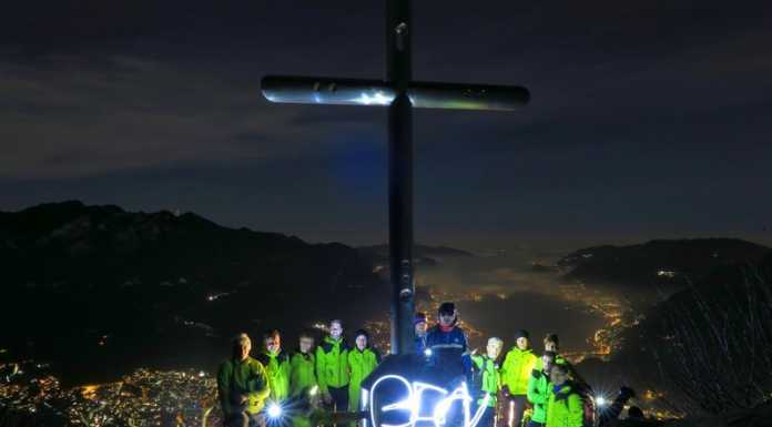 Fiaccolate. Anche sul Regismondo brilla una luce grazie al gruppo Beck