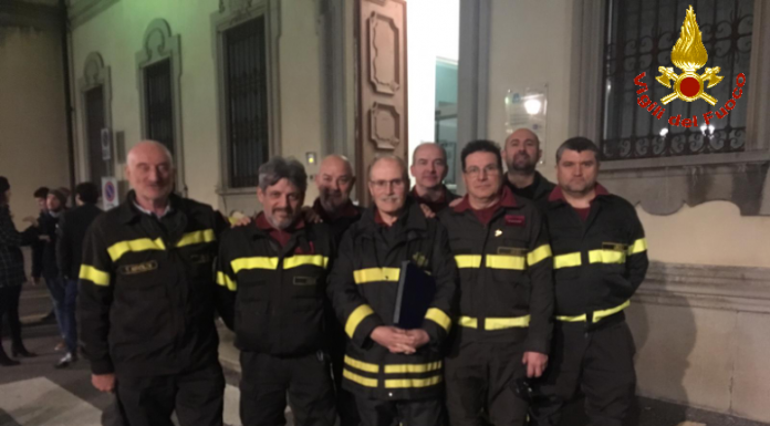 Merate. Benemerenza cittadina al capo squadra dei VVF Pierangelo Castelli