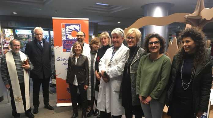 Cancro Primo Aiuto inaugura il presepe nella hall dell’ospedale