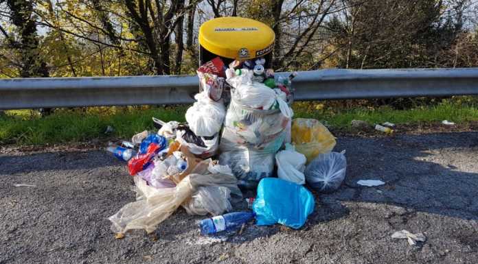 SS36. Continua il problema dei rifiuti nelle piazzole di sosta