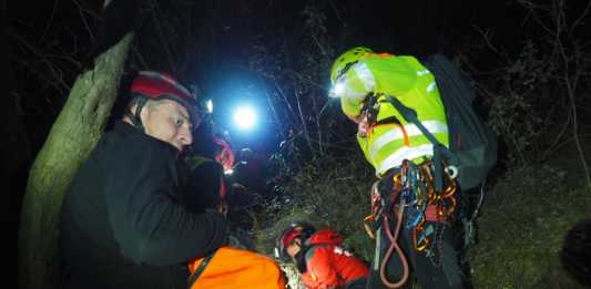 VIDEO: infortunio in Medale, l’intervento del Soccorso Alpino