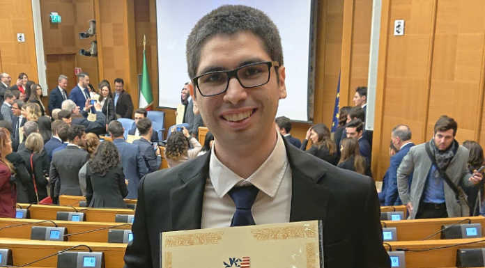 Davide Andreotti, da Calolzio a Roma per un importante Master