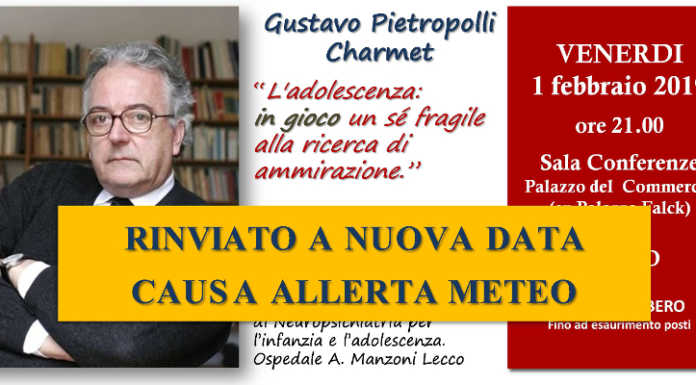 Allerta meteo: rinviato il primo incontro di LeggermenteOff