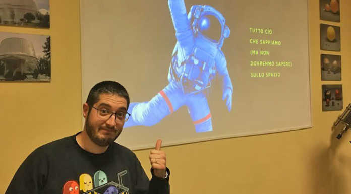 Luca Perri e le sue Astrobufale al Planetario di Lecco Luca Perri