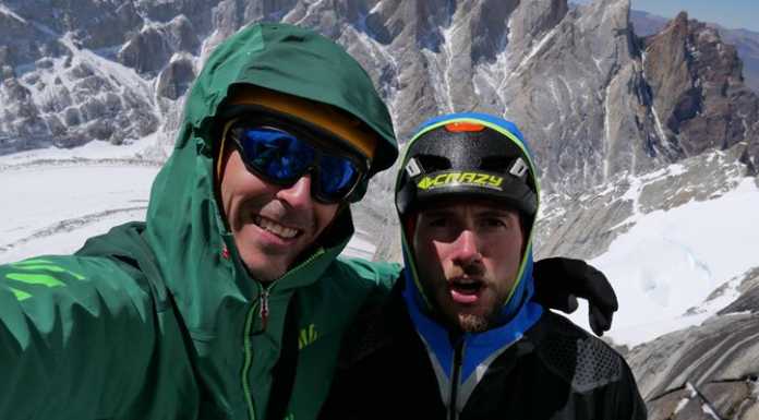 Montagna, Matteo Della Bordella sulla parete Est del Cerro Torre Matteo Della Bordella Matteo Pasquetto Est Cerro Torre