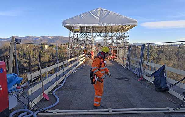 Ponte di Paderno, RFI: via libera ai pedoni tra il 9 e il 31 marzo PONTE PADERNO LAVORI