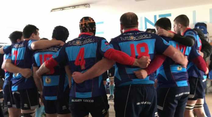 Rugby Lecco senza pietà, distrutto il Sondrio Rugby Rugby Lecco spogliatoio