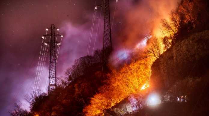 Comunità montana: “Alto rischio incendio, divieto di accendere fuochi”