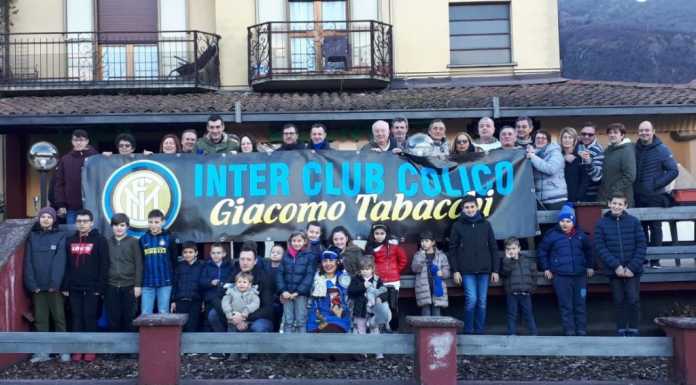 Festa della Befana per l’Inter Club Colico, con piccoli e grandi tifosi