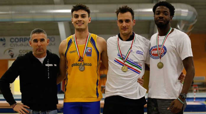 Prove multiple indoor, medaglie tricolori per Cairoli, Petazzi e Besana atletica prove multiple petazzi cairoli